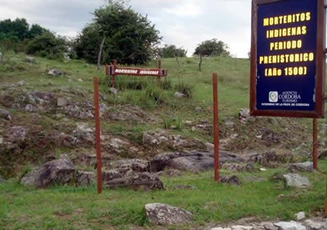 Morteros indigenas Los Reartes