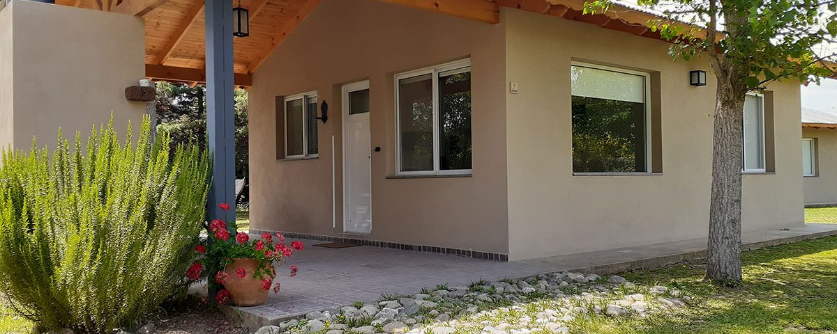 fachada cabaña