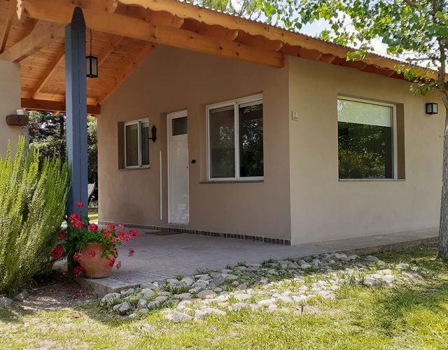 fachada cabaña